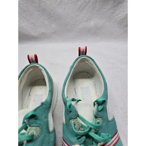 Rockport Walkability Women's Shoes Size 8.5 M White & Turquoise- No Insoles - Picture 5 of 12
